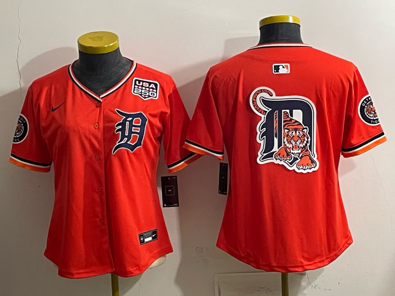 youth Detroit Tigers blank orange Nike 2026 MLB Jersey 0404002